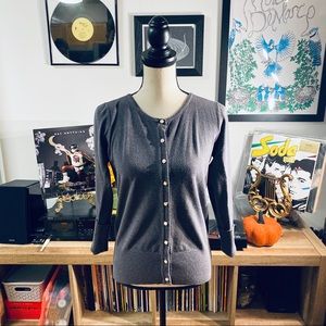 Vila Milano Pearl Buttoned Wool-Blend Cardigan♥️